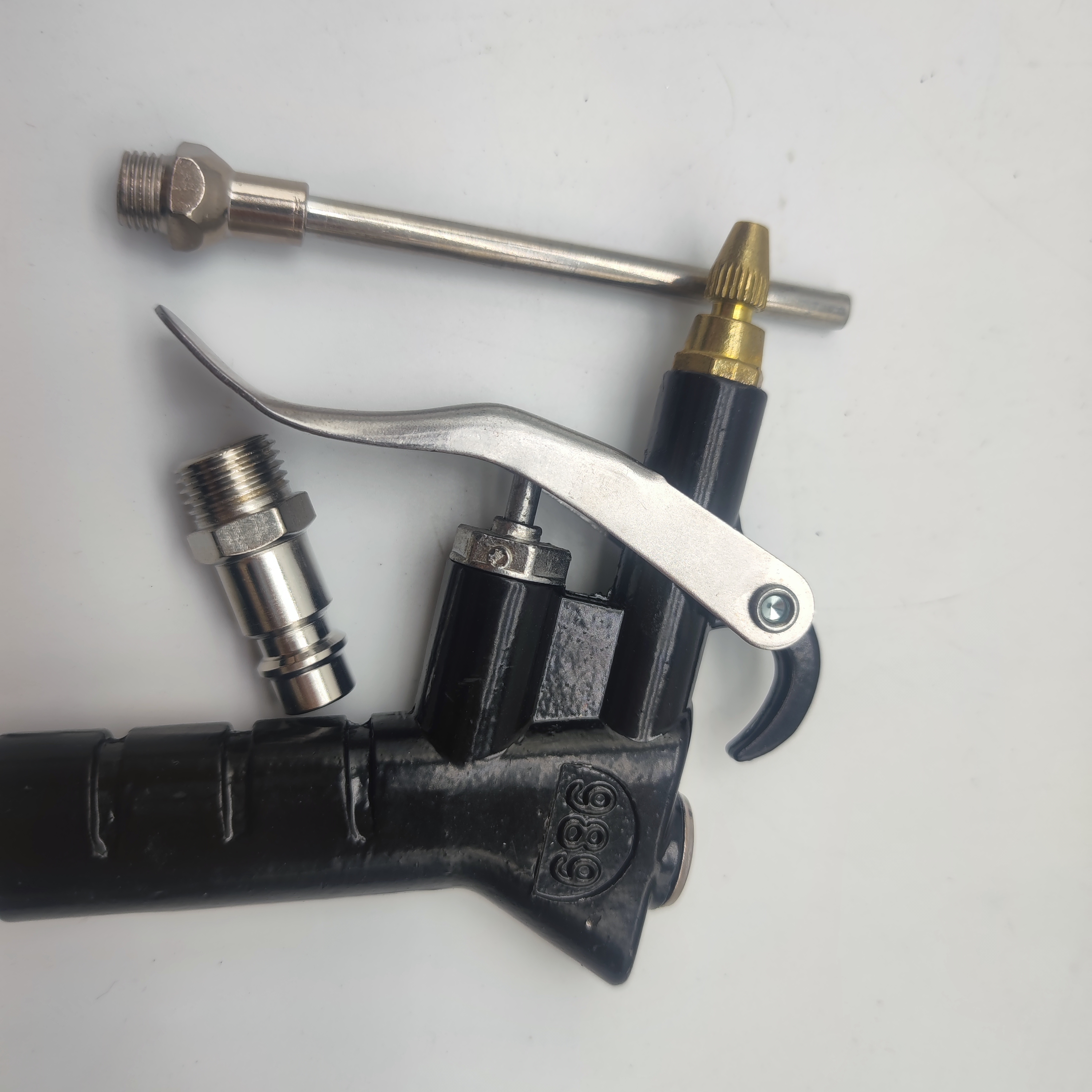 NPN-989 Đồng miệng thổi bụi súng áp lực cao bụi lấy Súng thổi khí máy nén khí Đầu Súng
