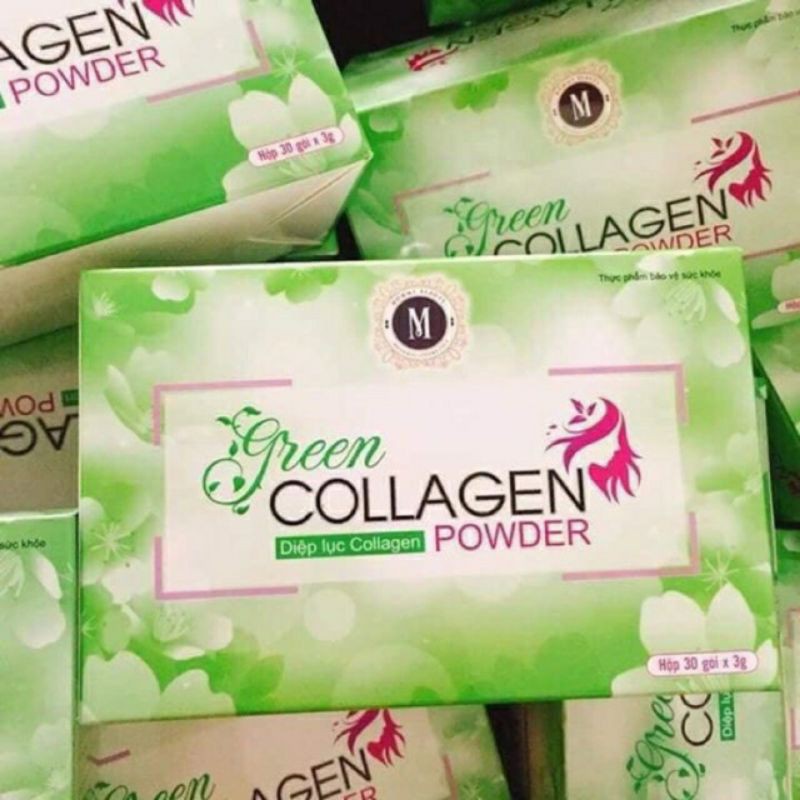 [HCM]Diệp Lục Collagen Chính Hãng +Tặng Bình Pha