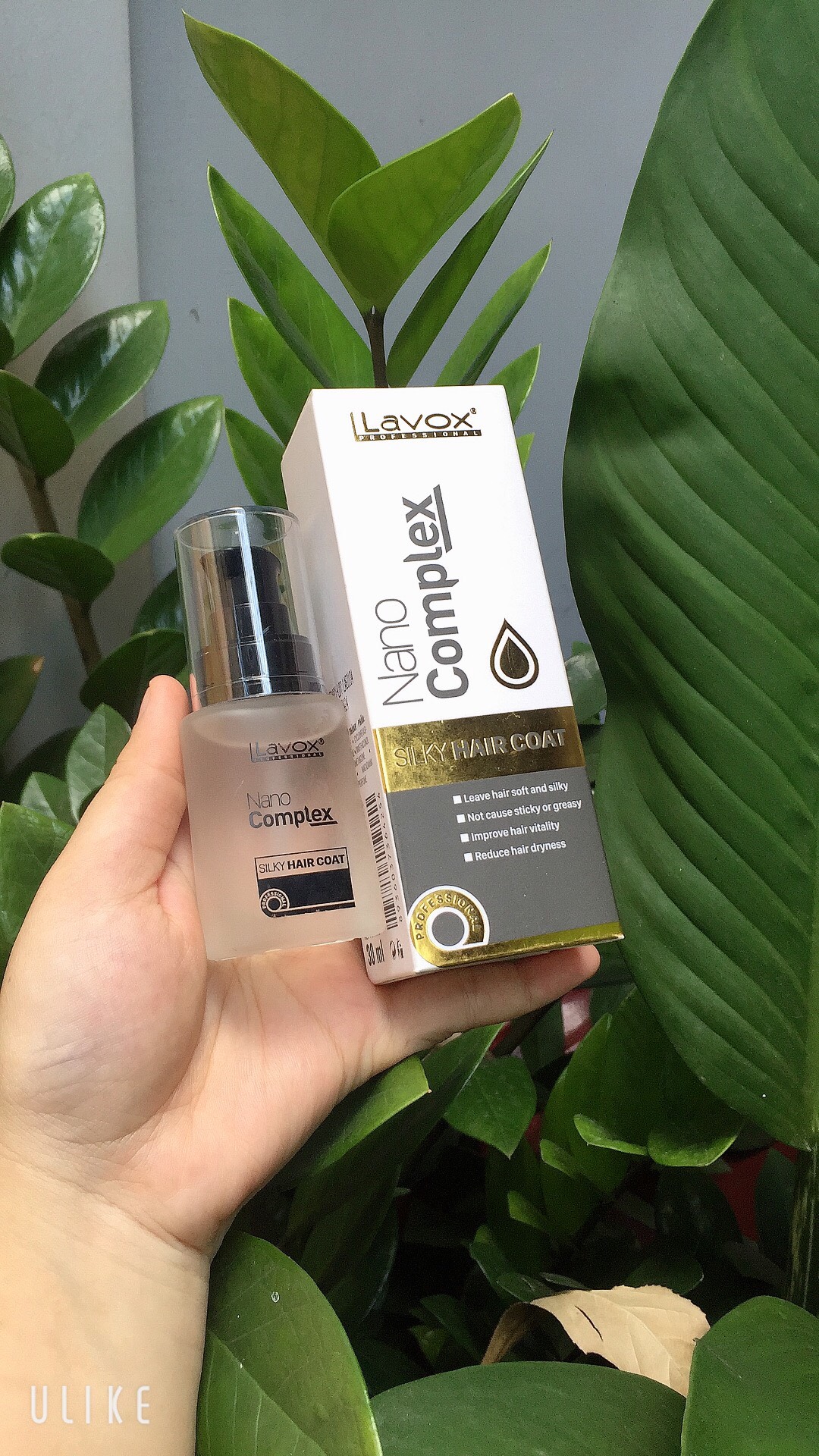 Tinh Dầu Dưỡng Bóng Tóc NANO COMPLEX LAVOX chai 30ml (nhỏ gọn tiện dụng du lịch)