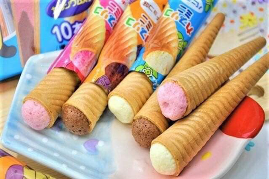Bánh Ốc Quế Bourbon Glico Caplico Nhật Bản 87g