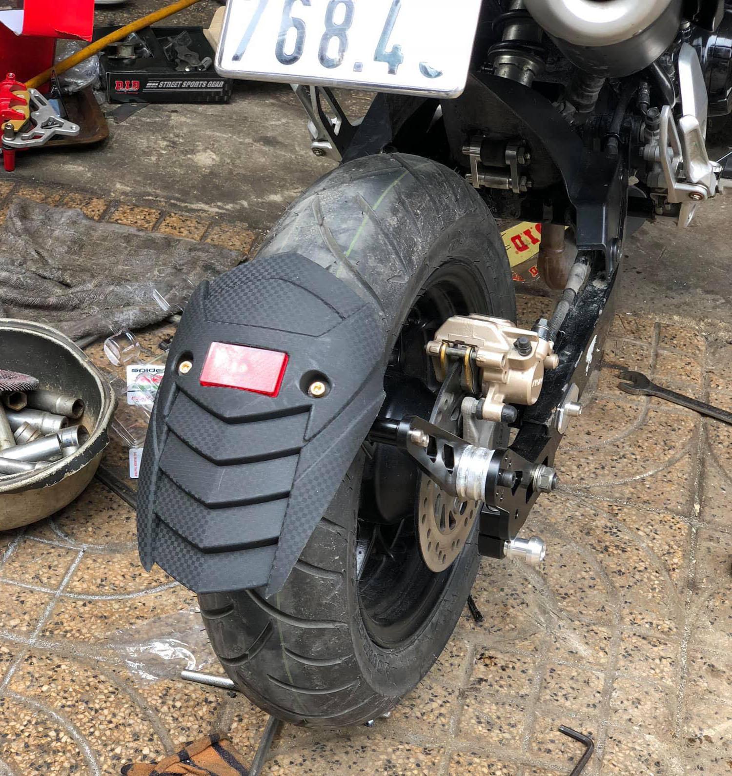 [HCM]Chắn bùn la mã pass nhôm tăng chỉnh thoải mái đúng cho bánh 12in cho Msx  Tnt 125  Demons 110 pass ốc đầy đủ