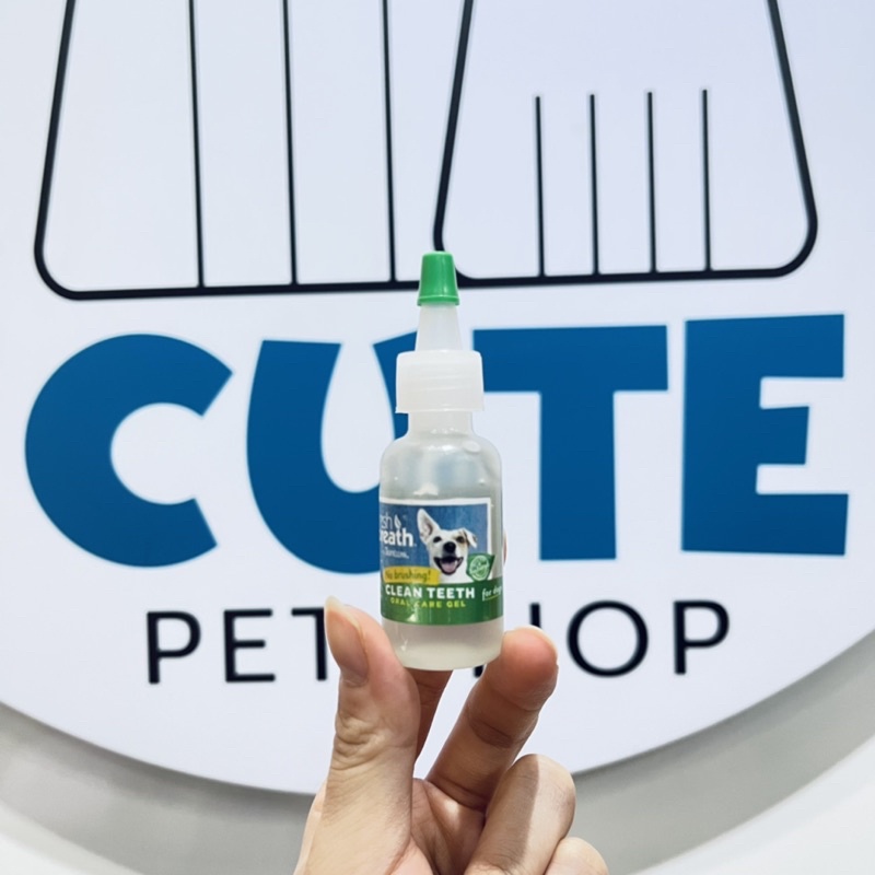 Gel mini vệ sinh răng miệng chó (TropiClean, Mỹ)