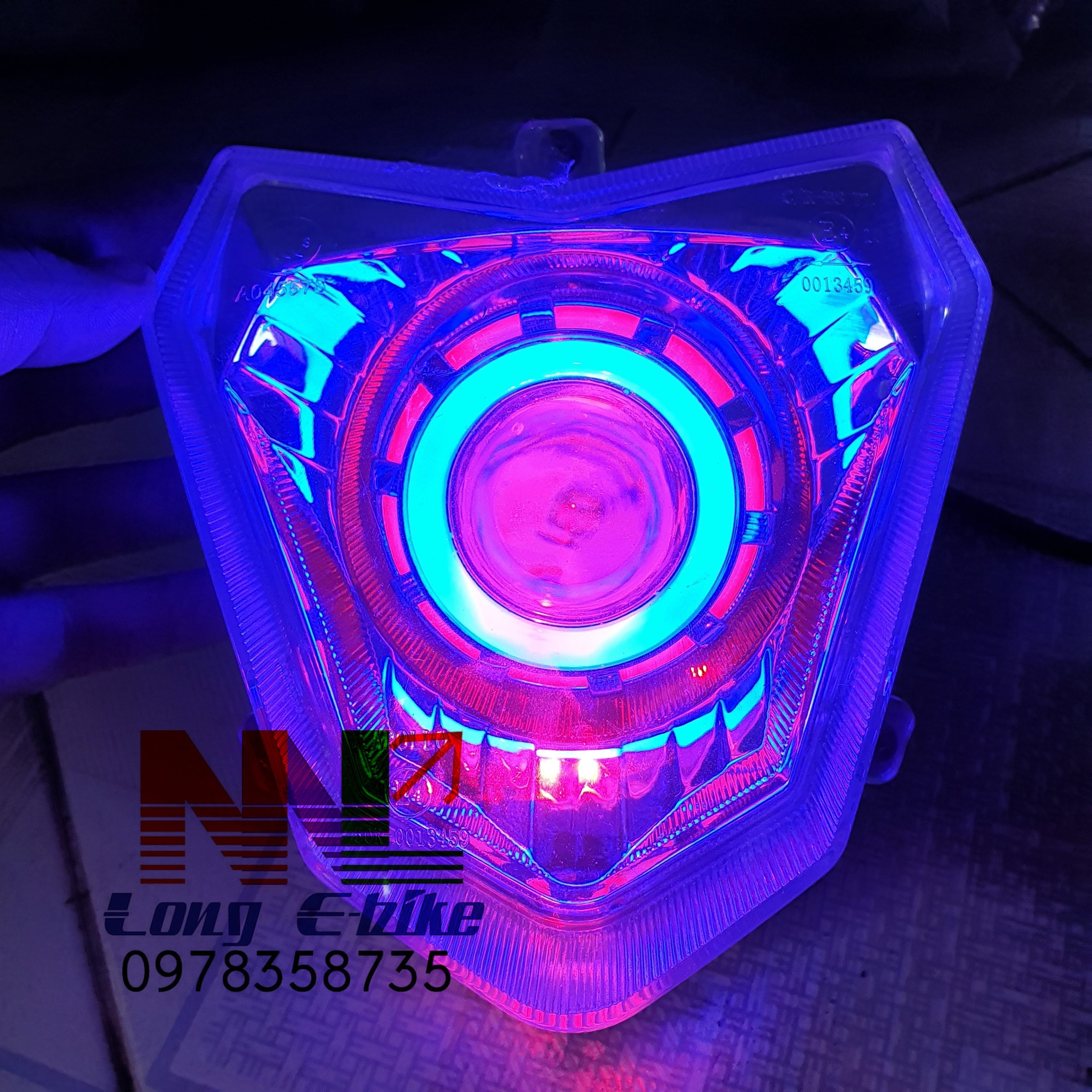 đèn pha xe điện xmen