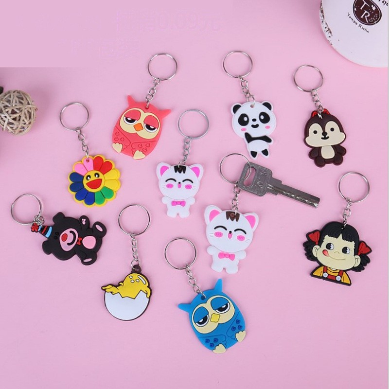 Móc khoá / Móc chìa khóa silicon dễ thương