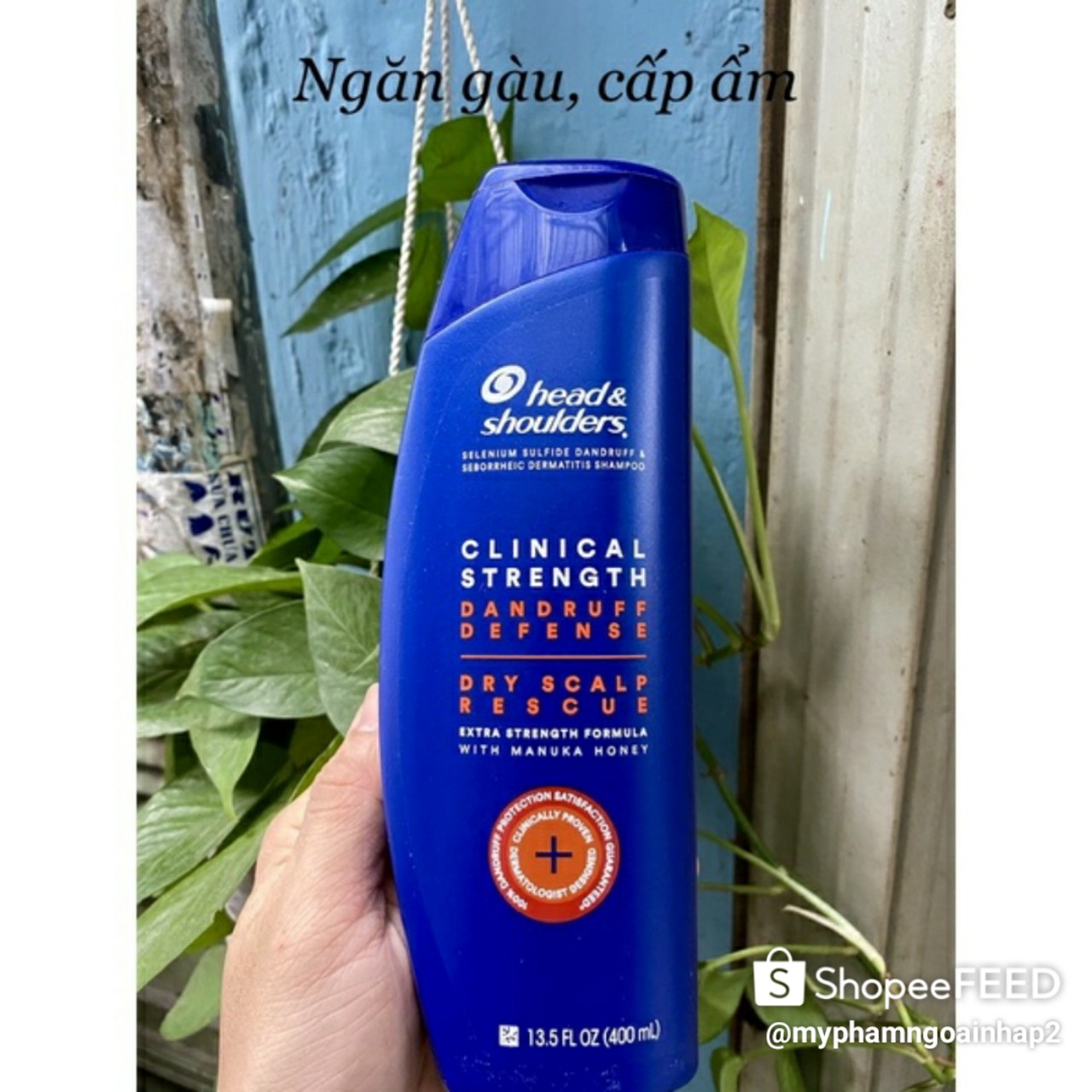 Dầu gội Head & shoulder của Mỹ 400ml mẫu mớ