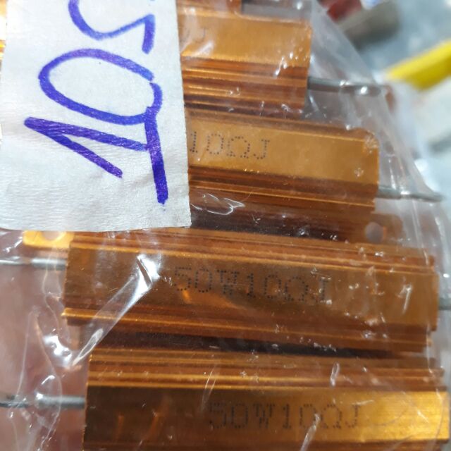Trở nhôm 50w 10 om