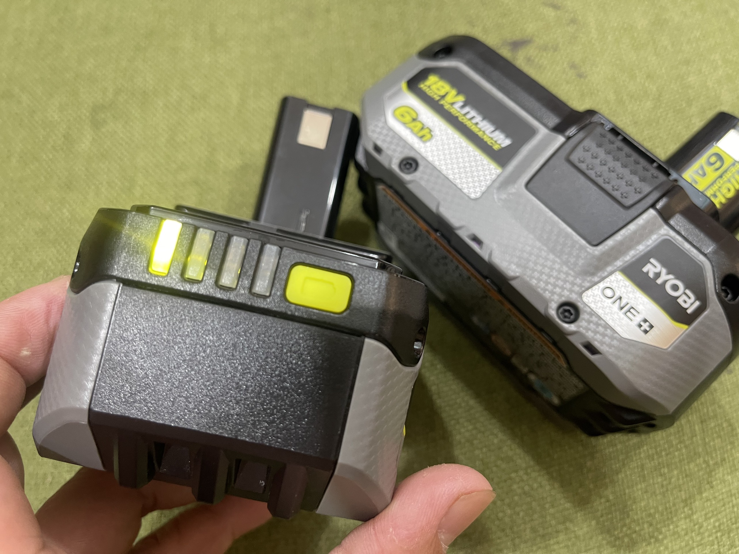 Pin Ryobi PBP007  6Ah 18V ONE 6Ah