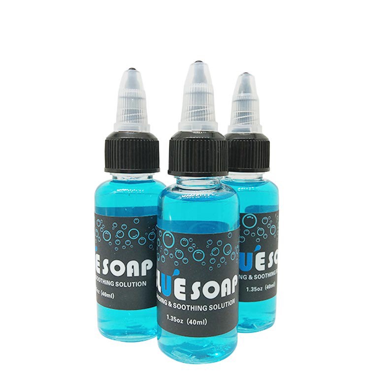 [HCM]Dung dich Blue Soap lau mực xăm / chai 40ml