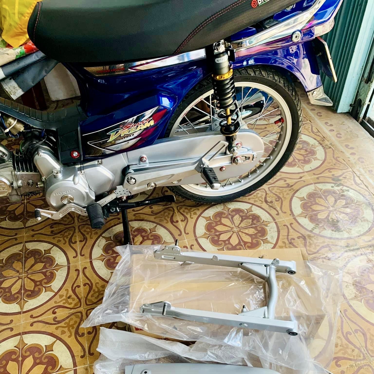 Phuộc Nitron Wave Sirus Đen Chén Vàng Mẫu Đông Nam Á