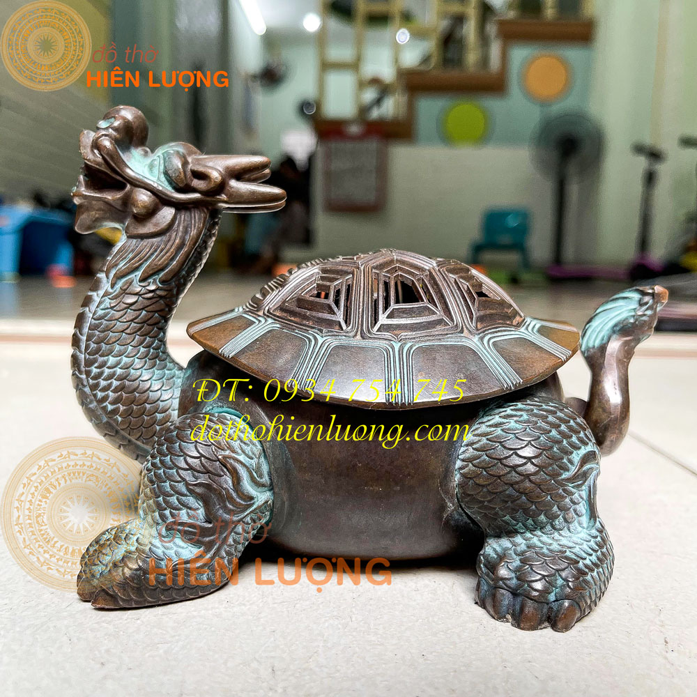 Copper deer + Dragon ruler-bass burner gift
