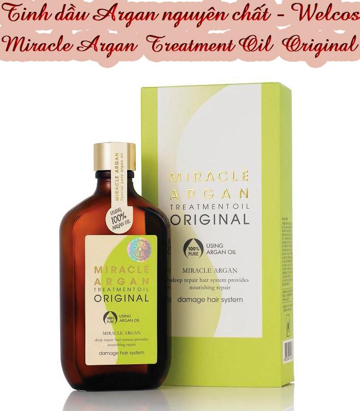 Tinh dầu dưỡng tóc Argan phục hồi hư tổn Merit Miracle Argan Oil Hàn Quốc 100ml