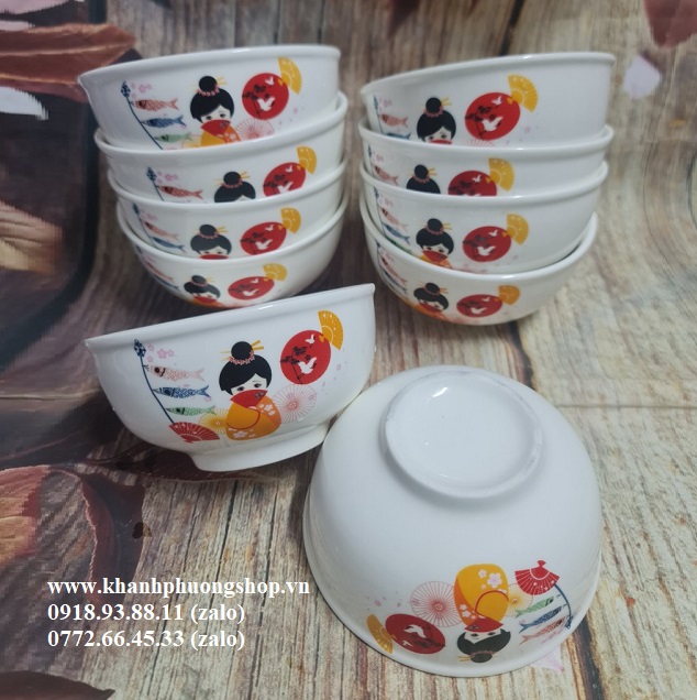 [HCM]set 10 chén sứ ăn cơm - chén sứ ăn cơm