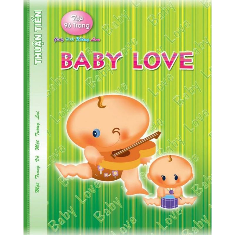 Tập BABY LOVE (96 Trang) 4 và 5 ô ly - mẫu ngẫu nhiên