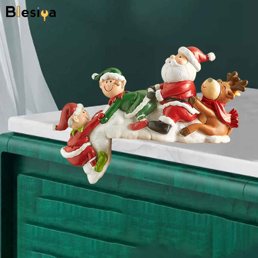 Blesiya Christmas Miniature Figurines Desktop Decoration Party House Decor