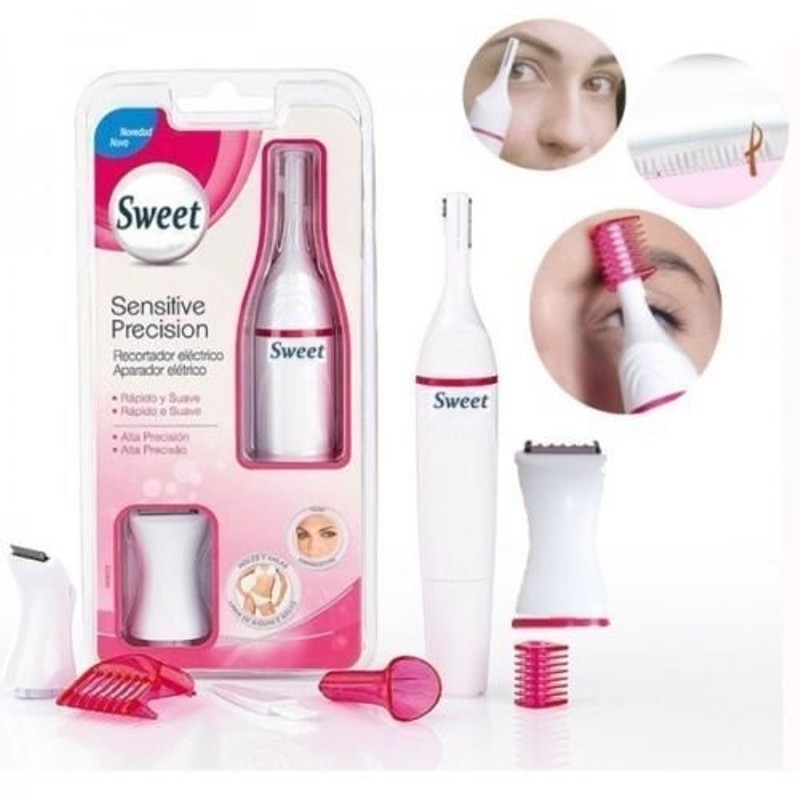 Máy cạo tỉa lông tay, chân, nách, chân mày, bikini cao cấp 5 trong 1