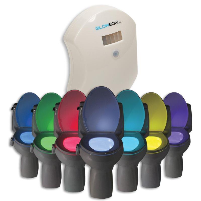 Đèn chiếu sáng bệt bồn cầu vệ sinh, toilet 7 màu, cảm ứng chuyển động