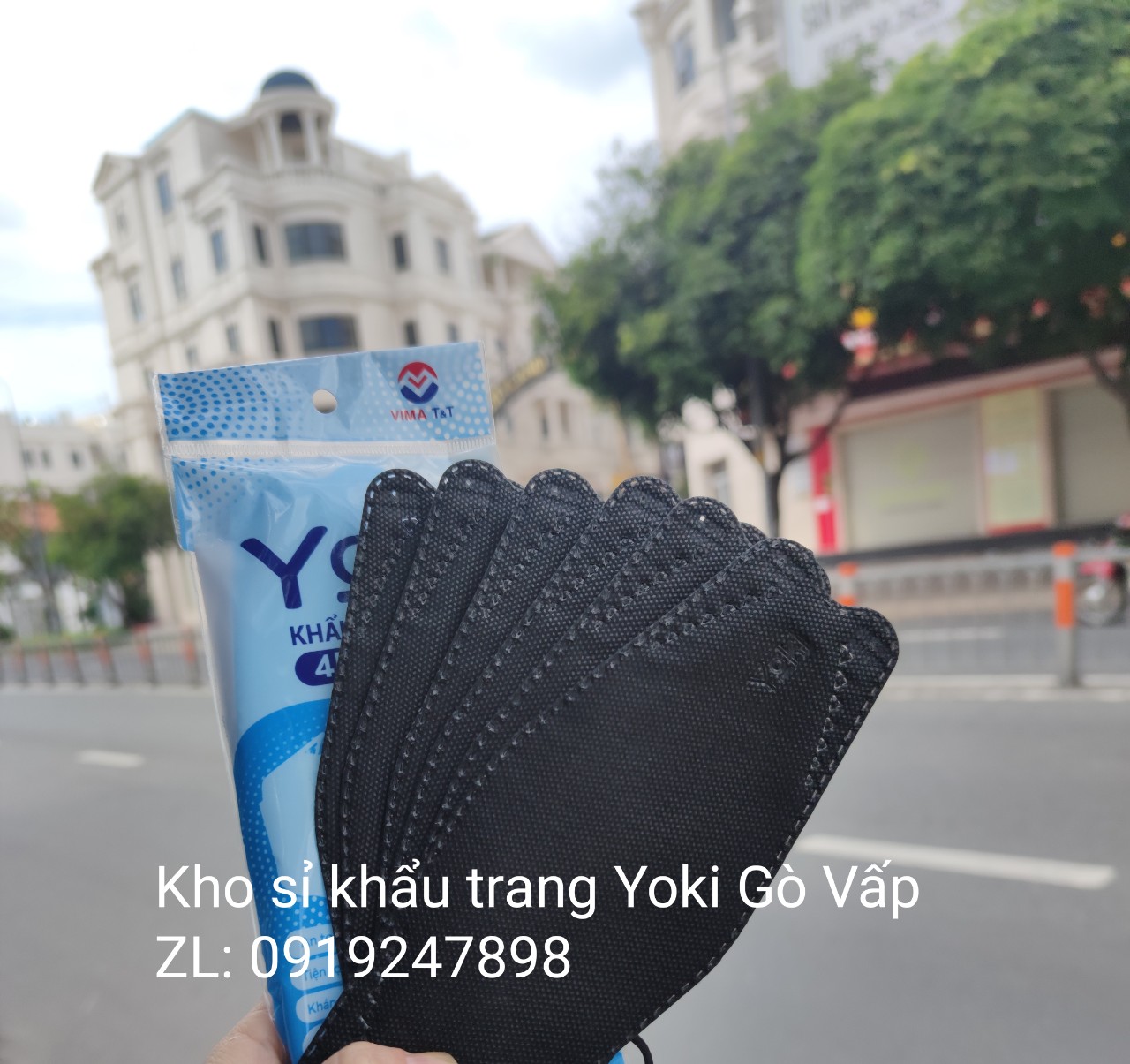 [HCM] Sỉ Khẩu trang Yoki 4D 1 thùng 30 bịch*10 cái