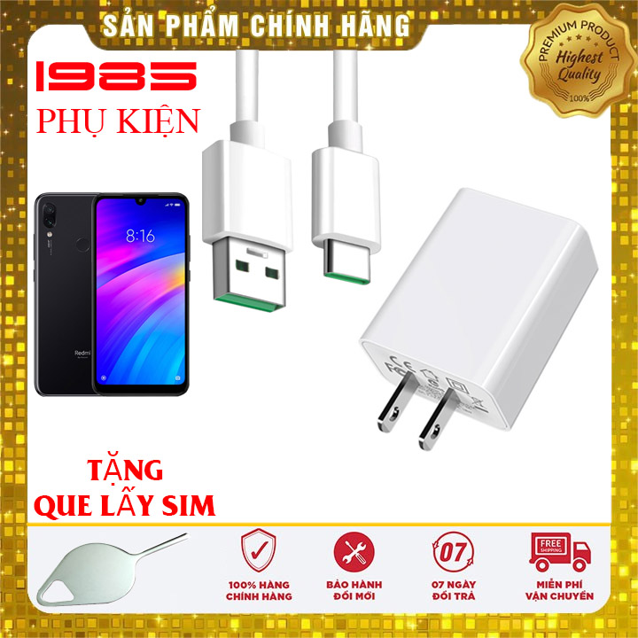 Bộ sạc nhanh xiaomi redmi 8 8a chính hãng