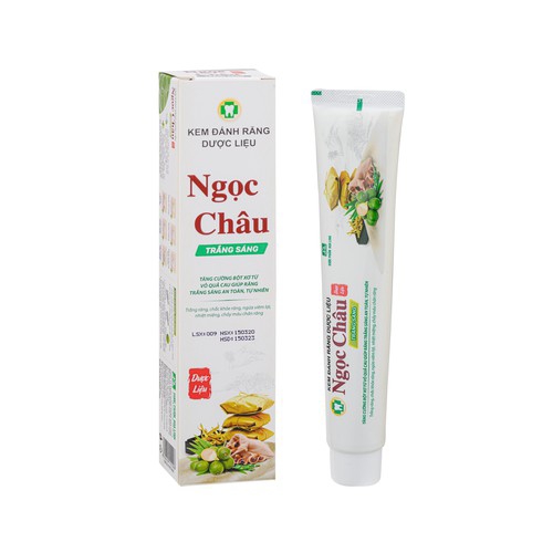 KEM ĐÁNH RĂNG THẢO DƯỢC NGỌC CHÂU TRẮNG SÁNG GIÁ TỐT