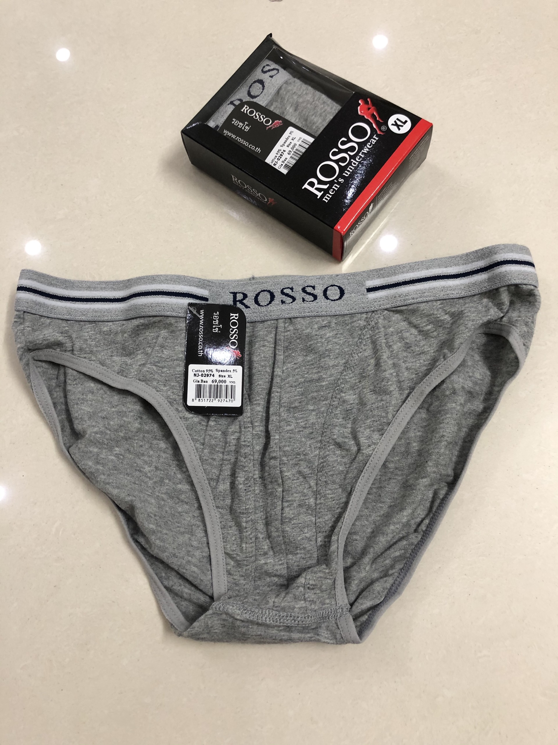 Quần lót nam ROSSO code 2974