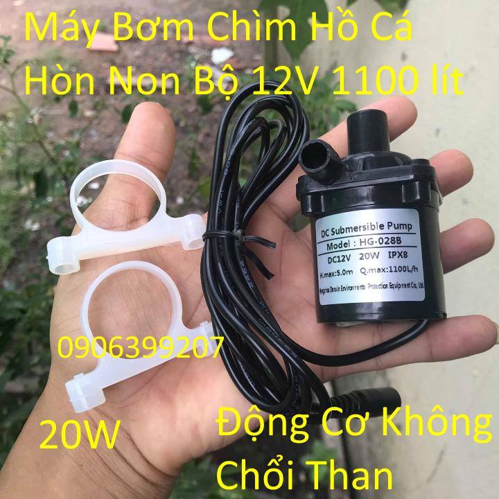 [HCM]máy bơm nước mini - máy bơm hồ cá hòn non bộ