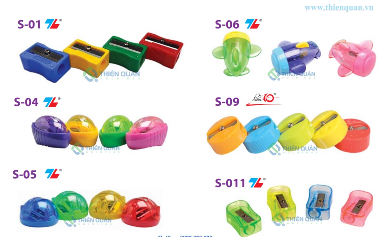 [HCM]5 cái gọt chì Thiên Long S-01 cực rẻ