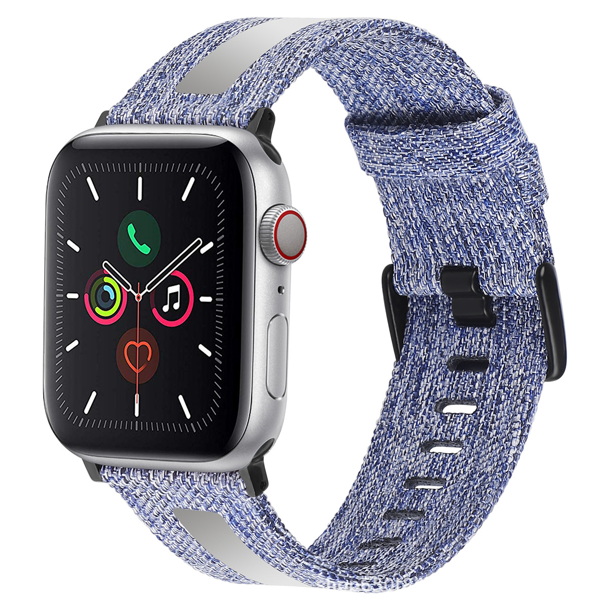 [Tặng ốp cường lực]Dây Đồng Hồ Apple Watch Vải Canvas