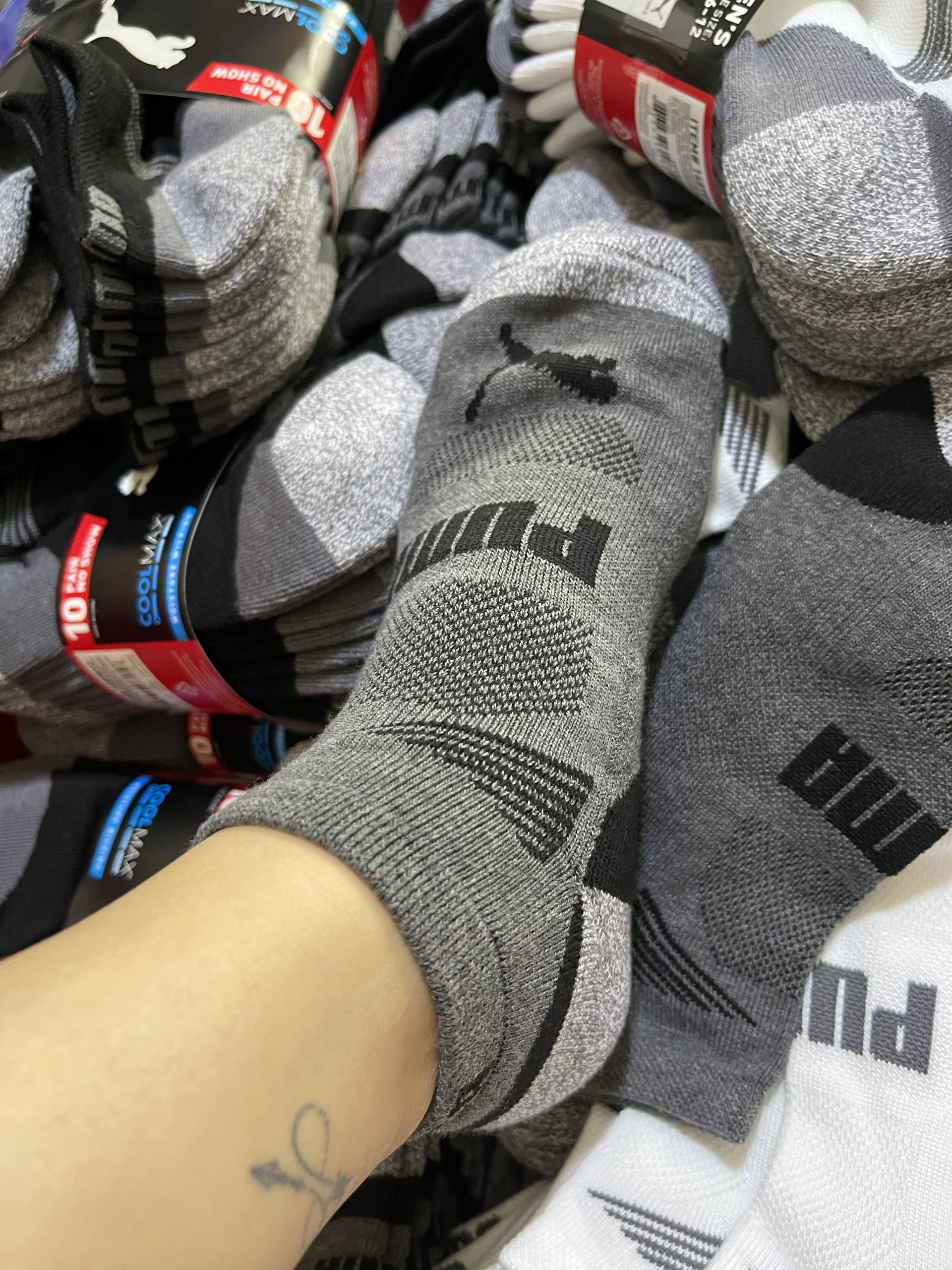 VỚ PUMA NAM THƯƠNG HIỆU CỦA MỸ SET 10 ĐÔI