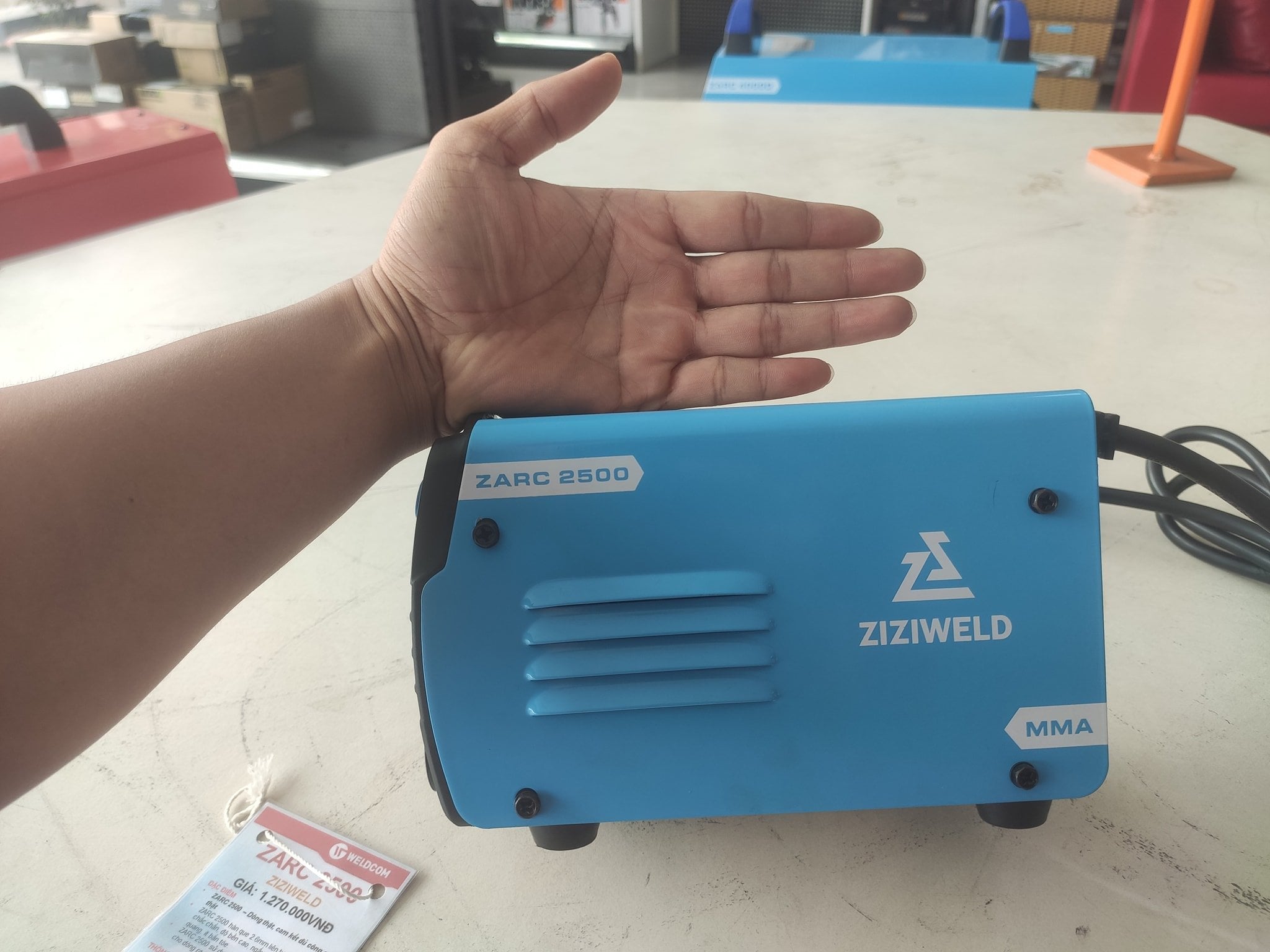 Máy Hàn Mini Zarc2500 Weldcom siêu bền-siêu rẻ