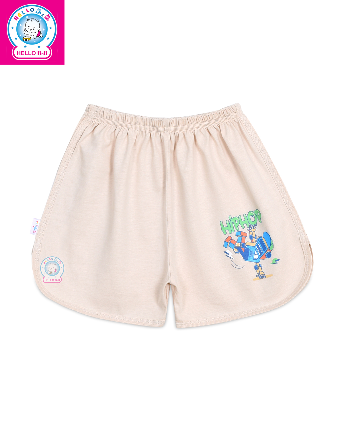 Quần short viền QL0196 - HELLO BnB (màu và hình in ngẫu nhiên)
