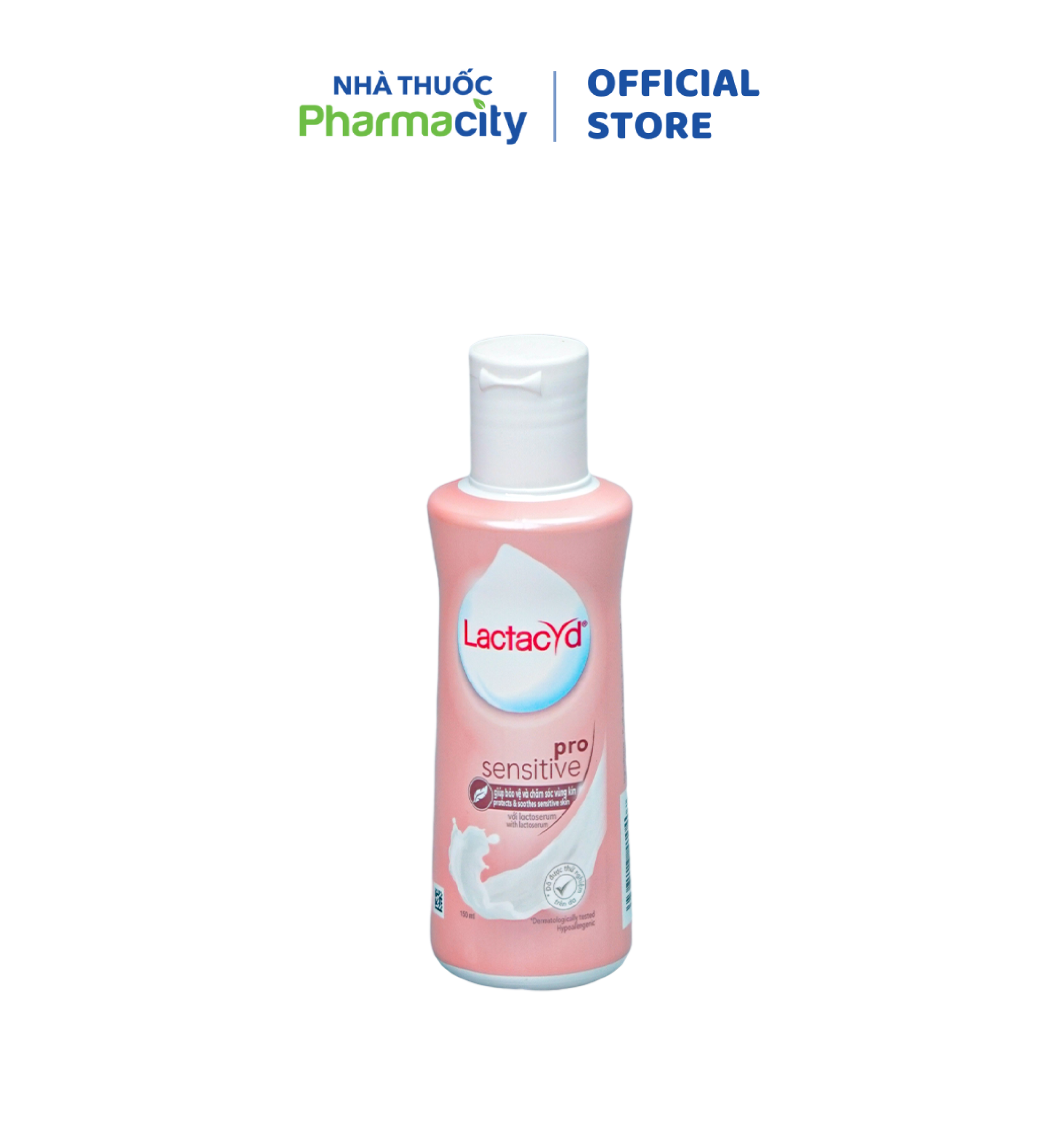 Dung dịch vệ sinh phụ nữ cho da nhạy cảm Lactacyd Pro Sensitive (150ml)