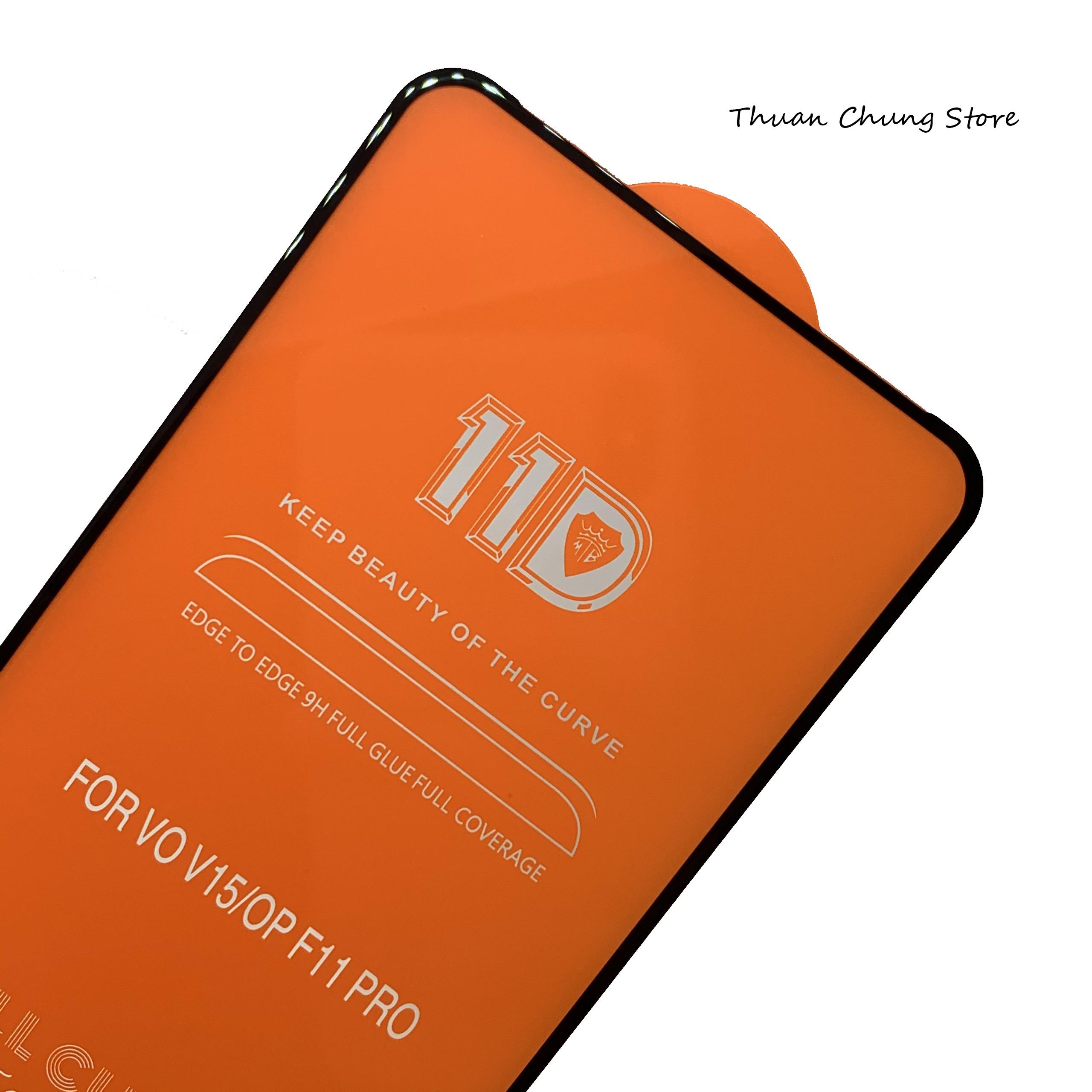[HCM]Kính cường lực Full màn hình 11D Oppo F11 Pro cong tuyệt đối