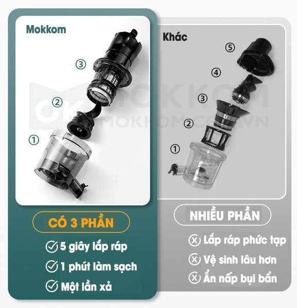 MÁY ÉP THẾ HỆ MỚI  Mokkom MK-199