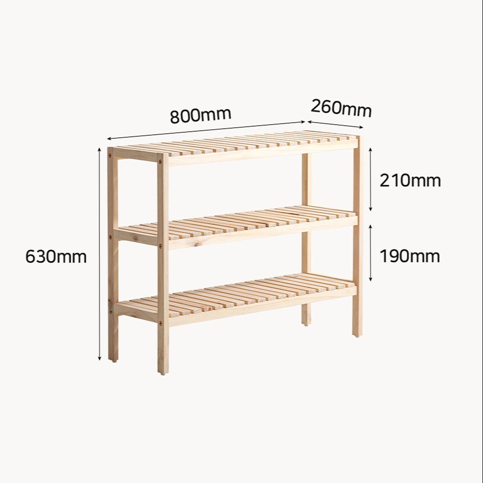 [HCM]KỆ ĐỂ GIÀY DÉP ĐA NĂNG 3 TẦNG HÀN QUỐC GỖ SIZE M