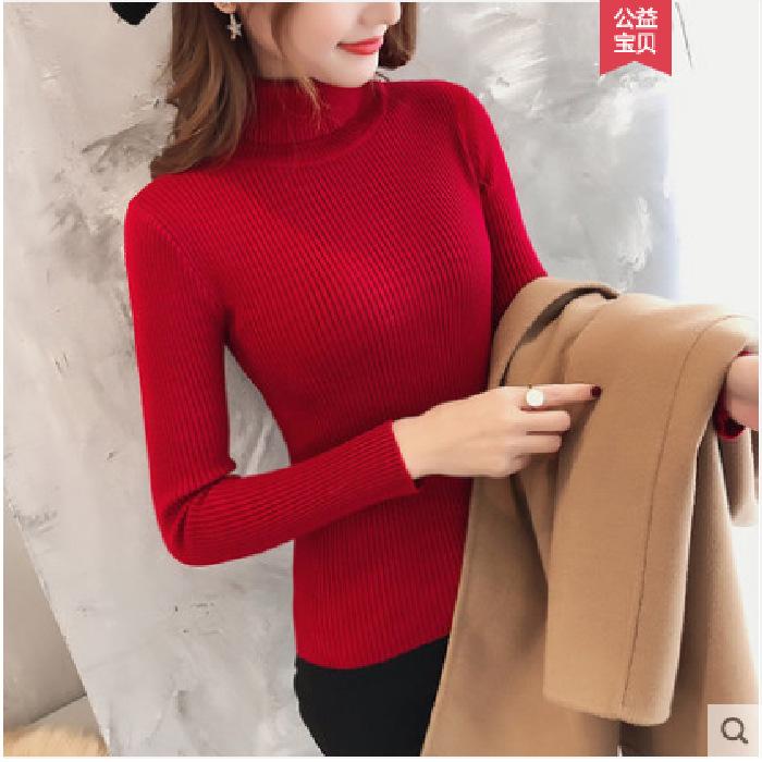 Áo len cổ lọ hàng Quảng Châu - Loại 1