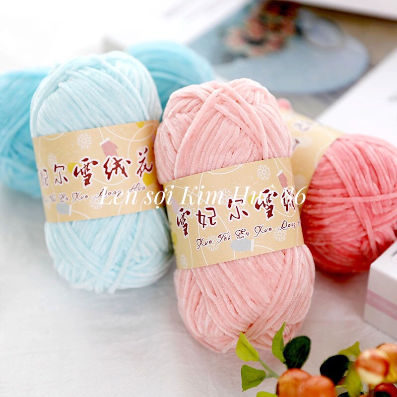Len nhung 2mm cuộn 40g ( từ màu 41 đến màu 42)