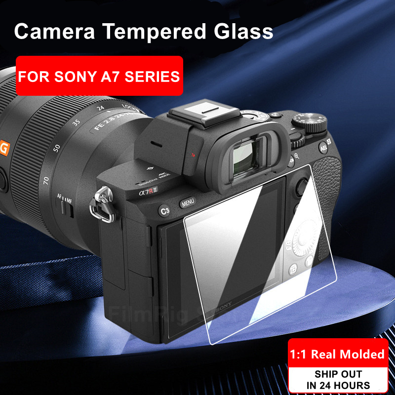 A7r5 a7siii a7m4 zve1 máy ảnh ban đầu 9h máy ảnh tempered glass lcd bảo vệ màn hình cho sony a7s3 a7c a7ii a7iii a7r2 a7r3 a7r4