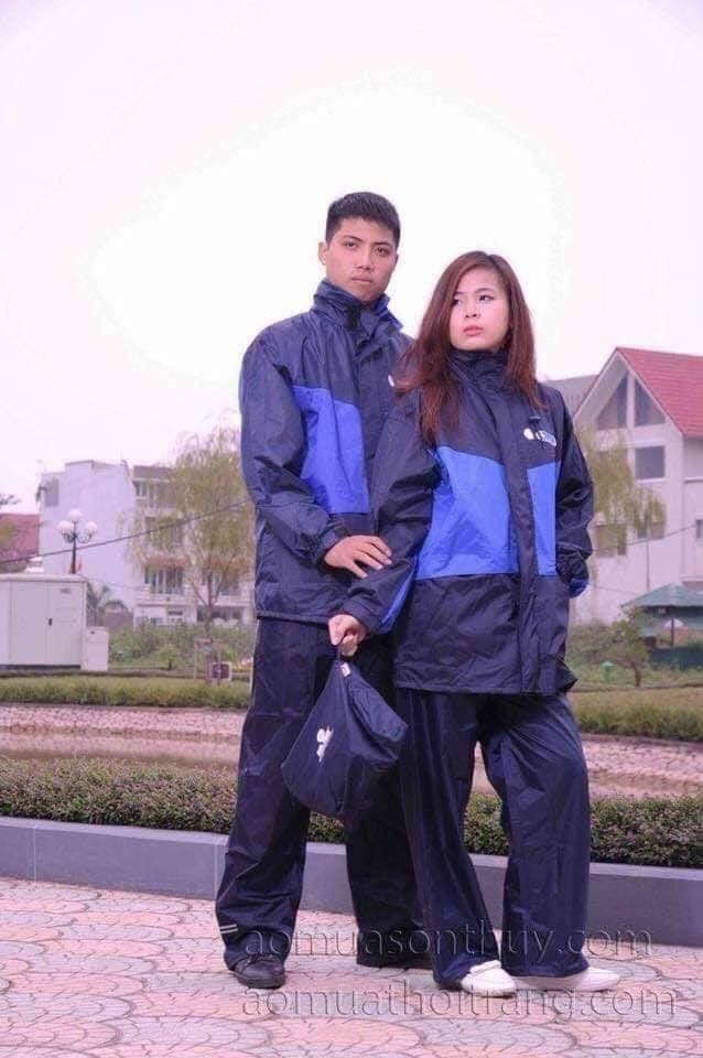 Bộ quần áo mưa cao cấp thanh long 2 lớp nhiều kích cỡ