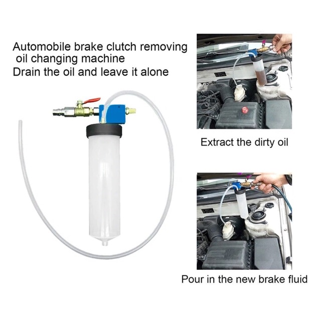Bình Hút E Dầu Phanh Ô Tô và Xe Máy HANDTOOL Cao Cấp