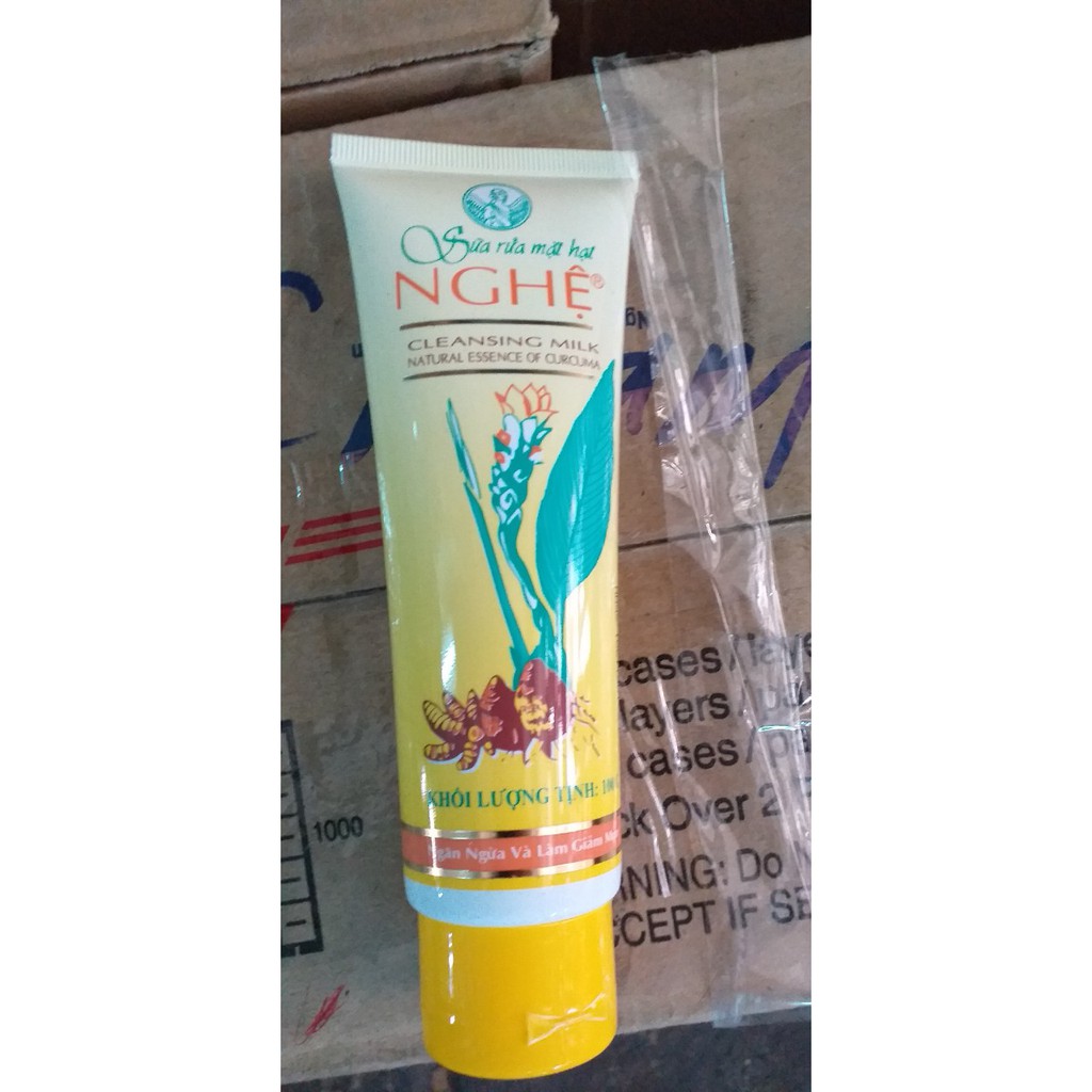 [HCM]SỮA RỬA MẶT THORAKAO HẠT NGHỆ 100G ( nghệ lá)