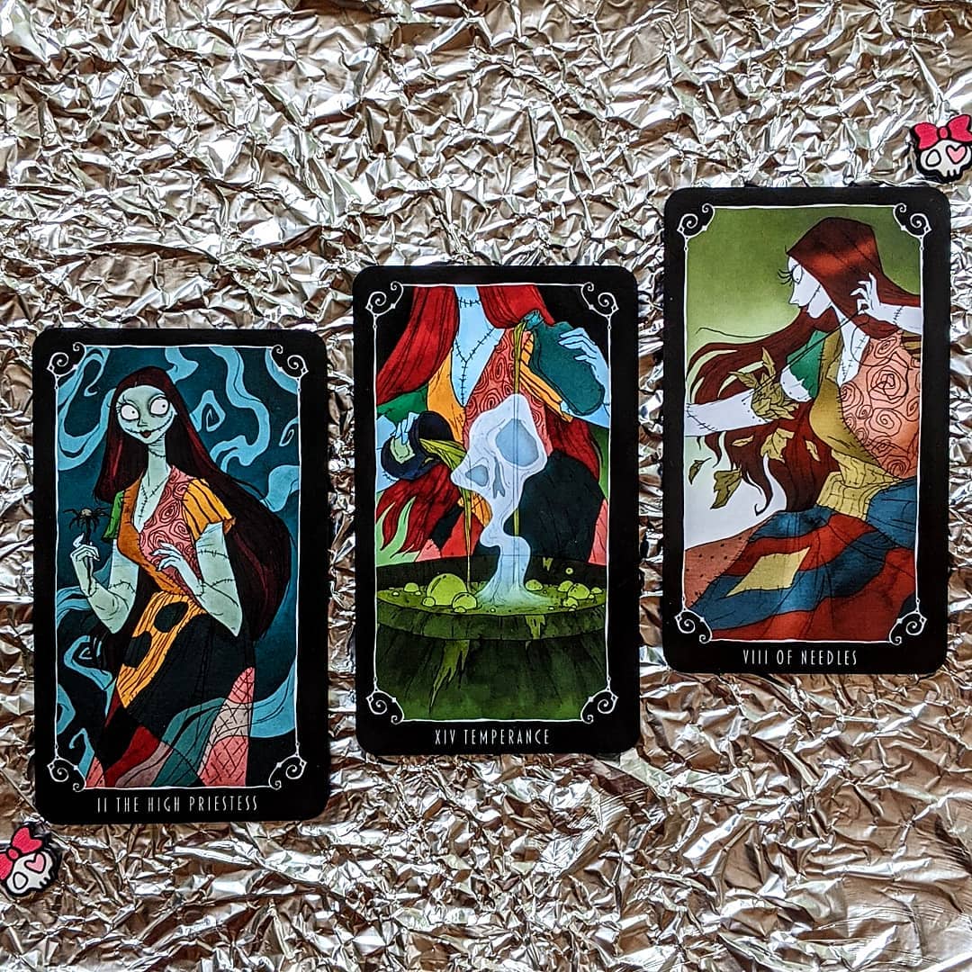 [Size Gốc] Bộ bài The Nightmare before Christmas Tarot