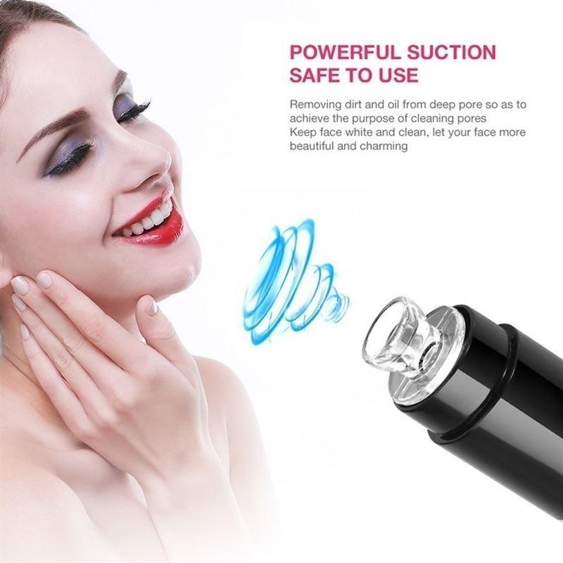 Máy hút mụn đầu đen mini cầm tay - chăm sóc da mặt