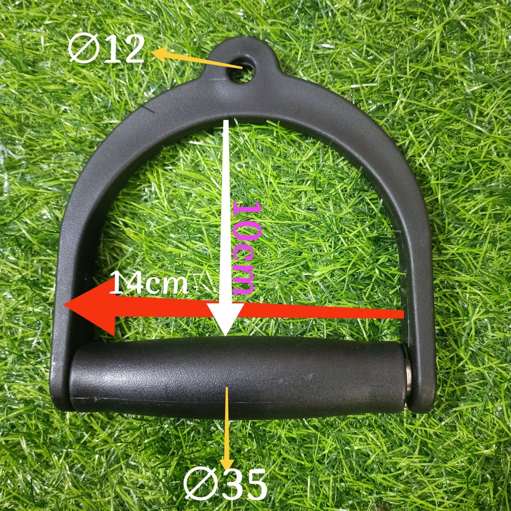 Phụ Kiện Máy Tập Gym Cao Cấp - Dây Kéo Xô, Tay Kéo Chữ V, Dây Thừng Tập Tay Sau Triceps Bền Bỉ, Chống Trượt