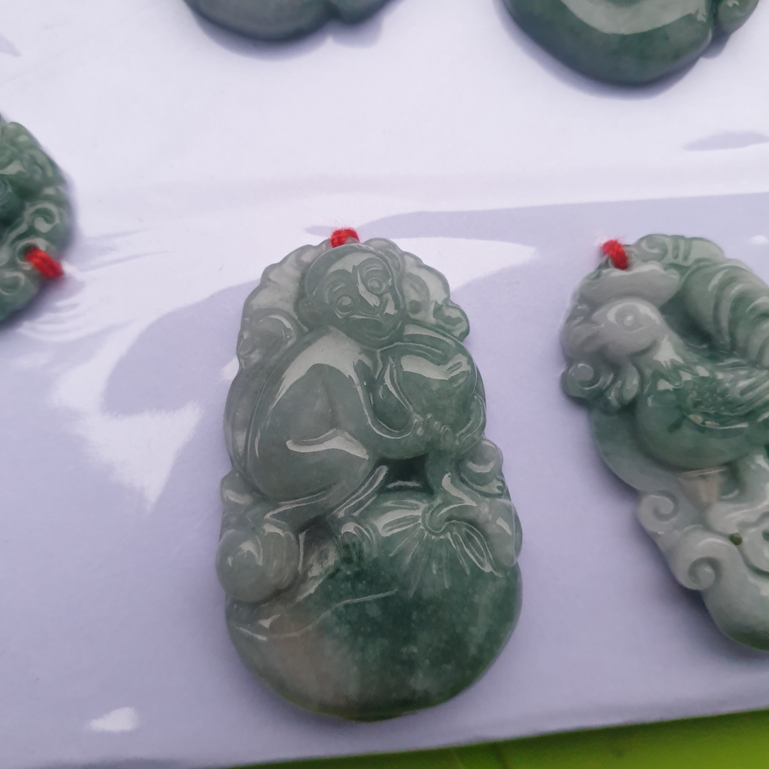 Mặt Dây Chuyền Đá Ngọc 12 Con Giáp