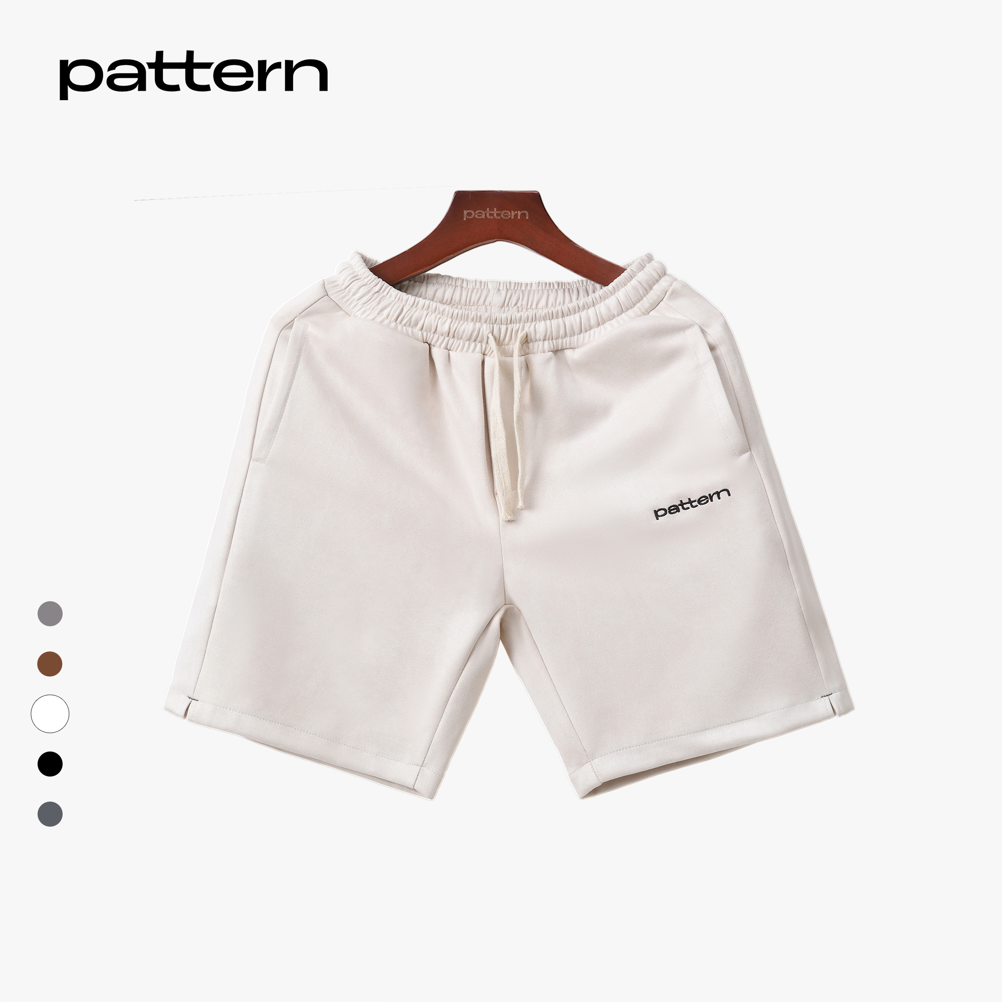 Quần short da lộn basic PATTERN PQ017