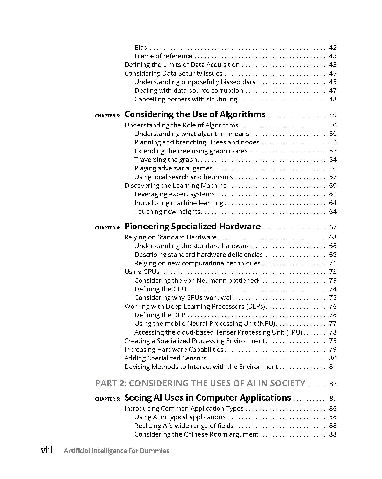 Artificial Intelligence For Dummies