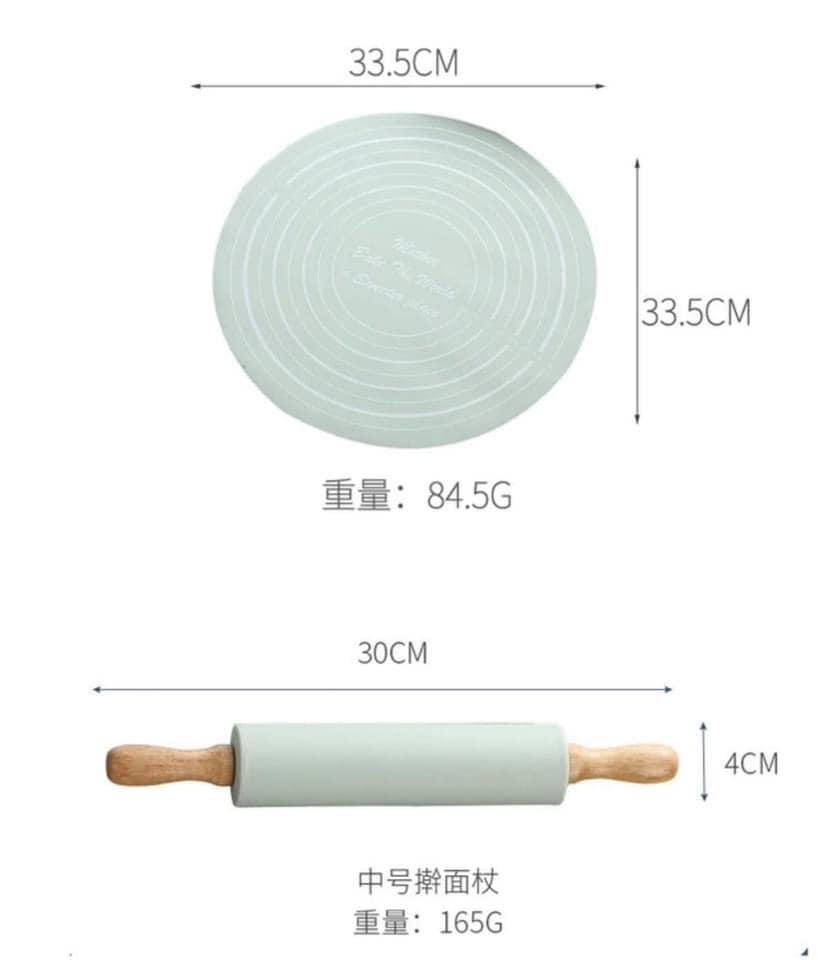 Thảm silicon - Thanh cán bột