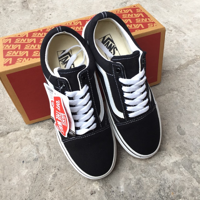 [FREE SHIP + ẢNH THẬT] ⭐️FLASH SALE⭐️ GIÀY OLD SKOOL ĐEN (Full box, tag)