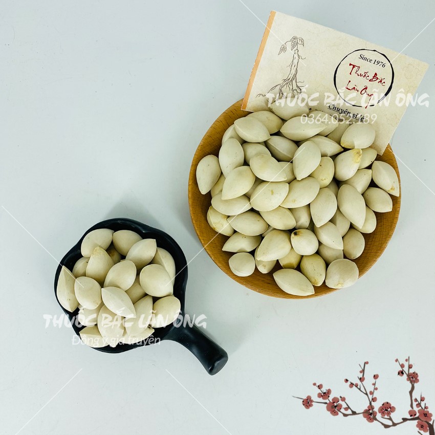 Dried Ginkgo Nuts 100g, Large, Clean Seeds, Ingredients for Making Sweet Soup, Steaming Bird's Nest, Stewing Chicken, Helps Improve Health