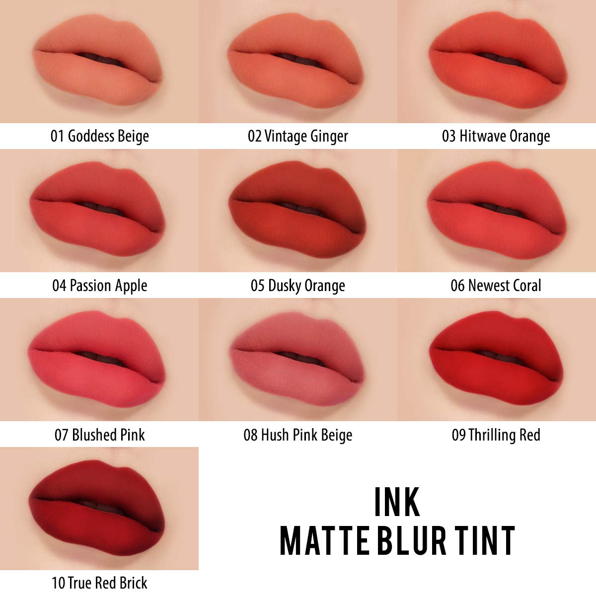 [HCM]Son kem lì Peripera Ink Matte Blur Tint